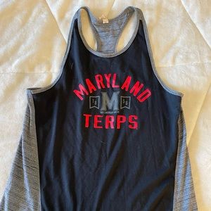 Maryland Terps Under Armour Racerback Workout Tank Top